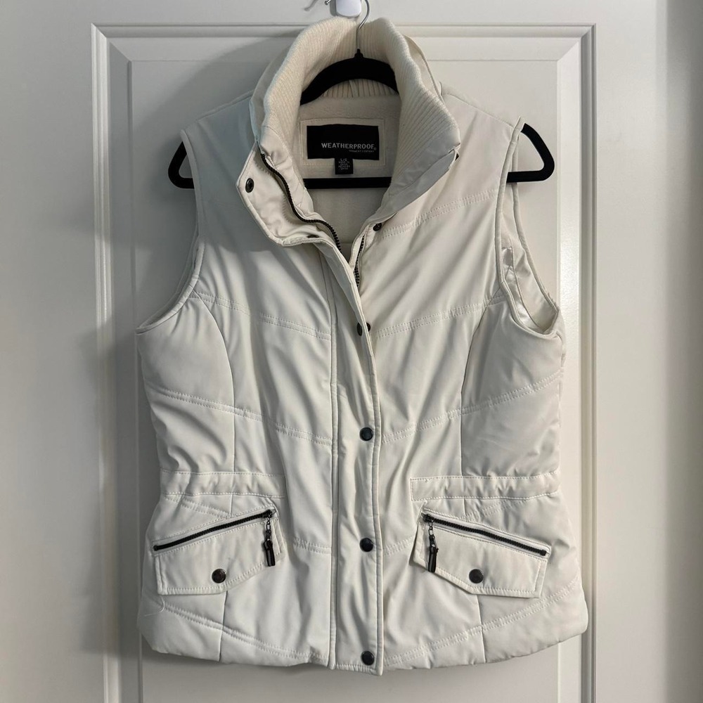 Weatherproof Garment Company White Winter Vest Active Womens Large